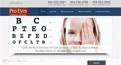 Desktop Screenshot of eyedoctorhuntingtonhurricanewv.com